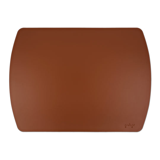 Girologio Repurposed Leather Writing Mat in Congac