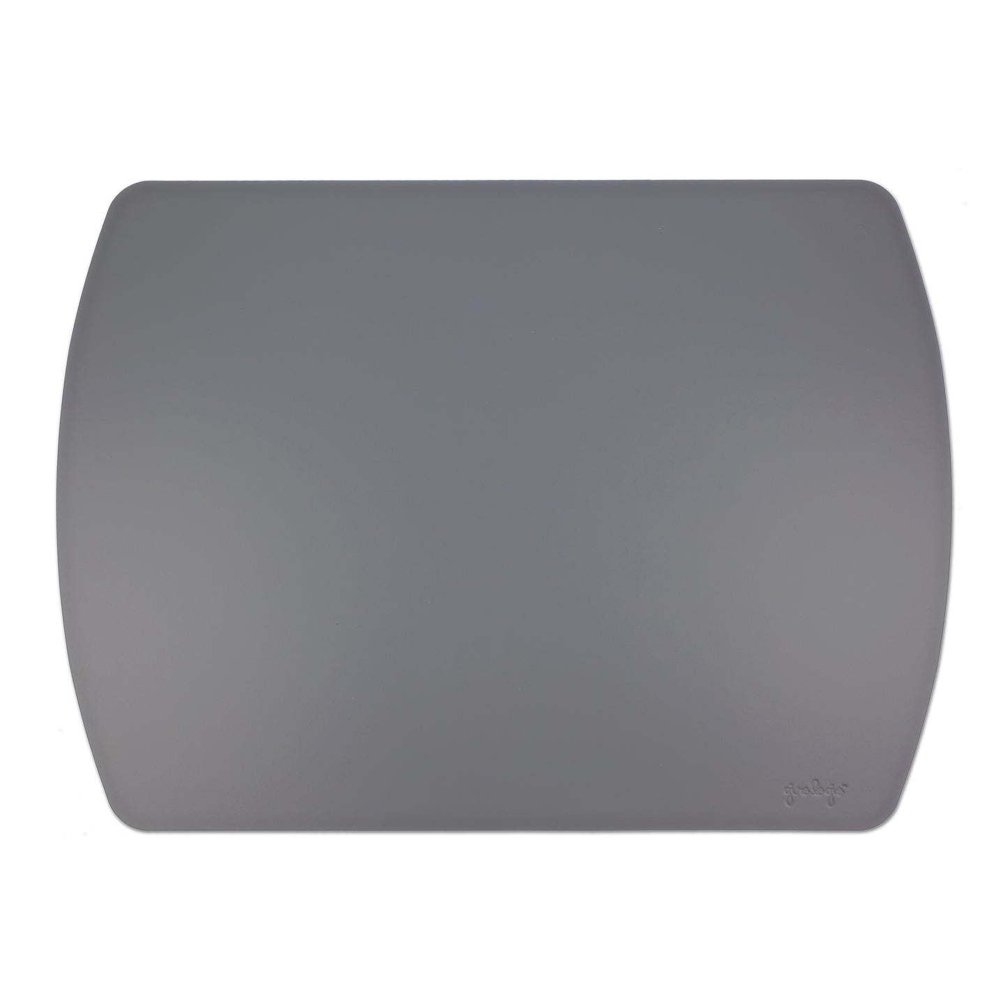 Girologio Repurposed Leather Writing Mat in Grey Accessories