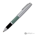 Aurora Duo Cart Rollerball Pen - Light Green Resin With Chrome Cap Rollerball Pen