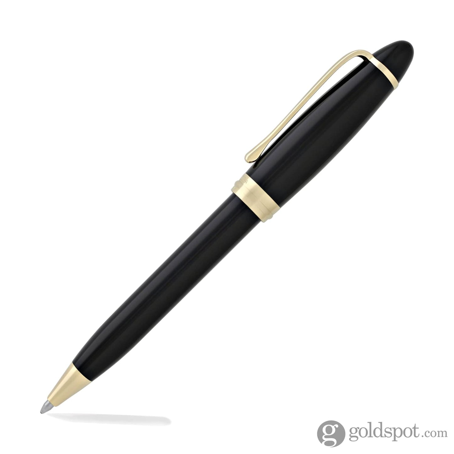 Aurora Ipsilon Ballpoint Pen in Resin Black Ballpoint Pen