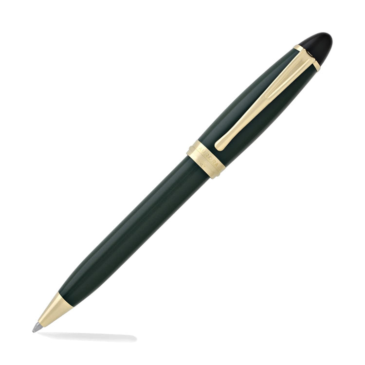 Aurora Ipsilon Ballpoint Pen in Resin Green Ballpoint Pen