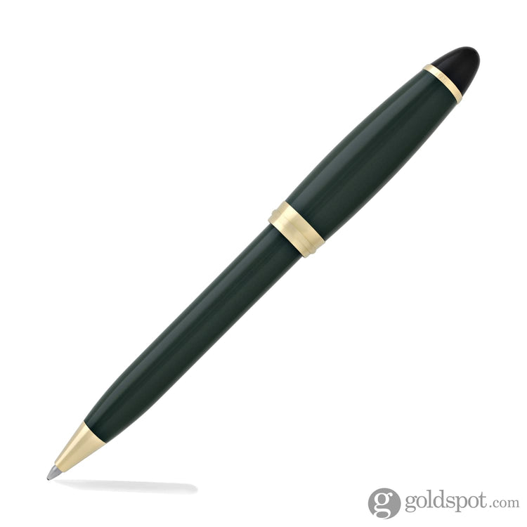 Aurora Ipsilon Ballpoint Pen in Resin Green Ballpoint Pen