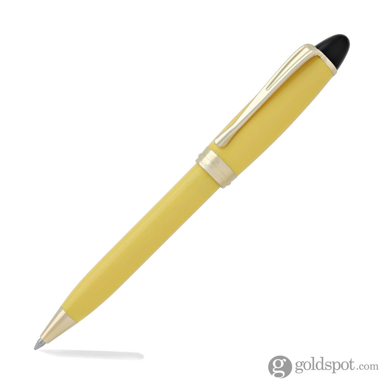 Aurora Ipsilon Ballpoint Pen in Resin Yellow Ballpoint Pen