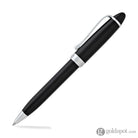 Aurora Ipsilon Deluxe Ballpoint Pen in Black with Chrome Trim Ballpoint Pen