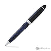 Aurora Ipsilon Deluxe Ballpoint Pen in Blue Chrome Trim Ballpoint Pen
