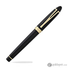 Aurora Ipsilon Deluxe Rollerball Pen in Black with Gold Trim Rollerball Pen