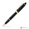 Aurora Ipsilon Deluxe Rollerball Pen in Black with Gold Trim Rollerball Pen