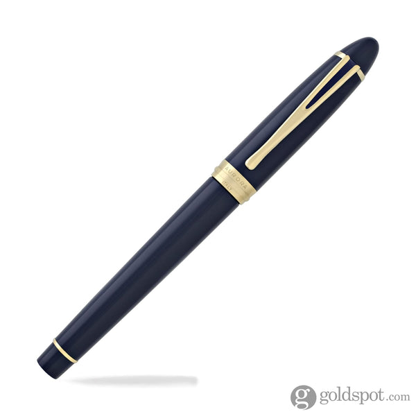 Aurora Ipsilon Deluxe Rollerball Pen in Blue with Gold Trim Rollerball Pen