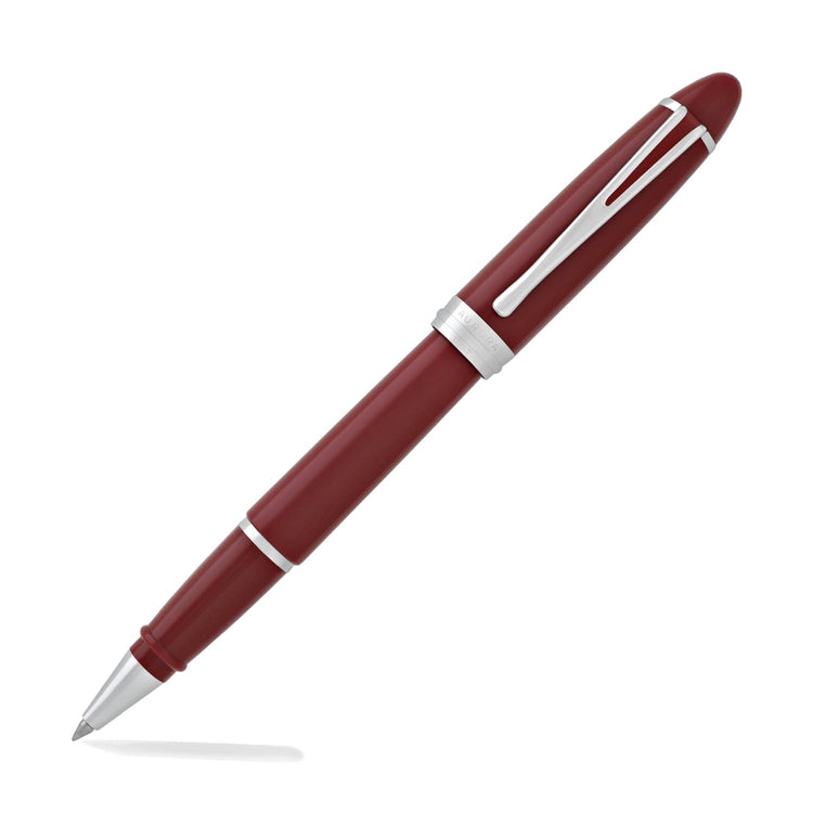 Aurora Ipsilon Deluxe Rollerball Pen in Red with Chrome Trim Rollerball Pen