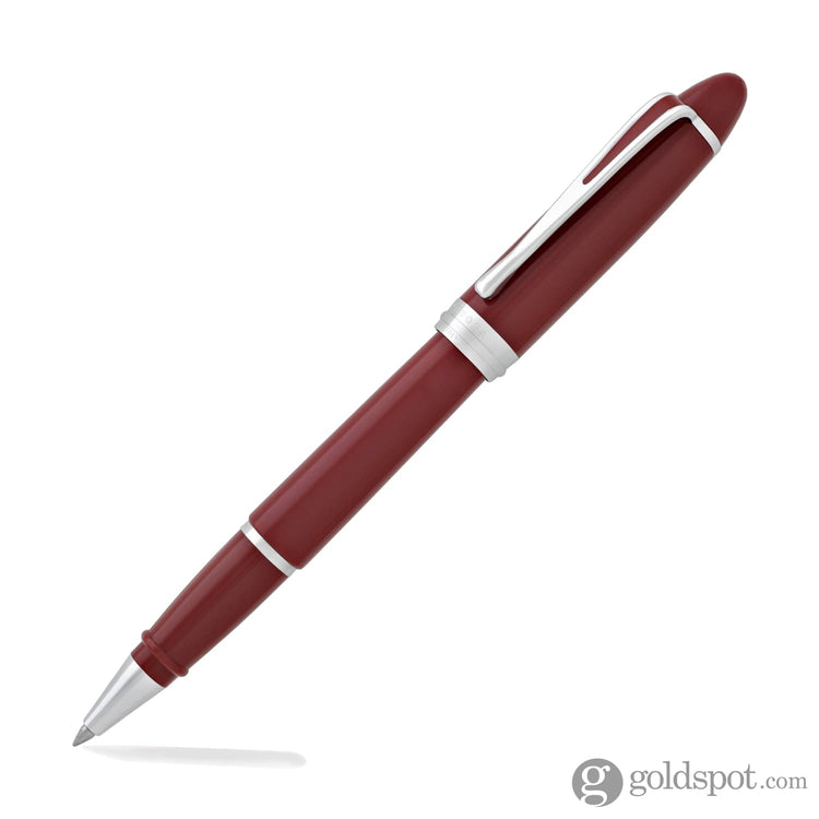 Aurora Ipsilon Deluxe Rollerball Pen in Red with Chrome Trim Rollerball Pen