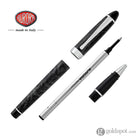 Aurora Ipsilon Lacquer Rollerball Pen in Marbled Grey Rollerball Pen