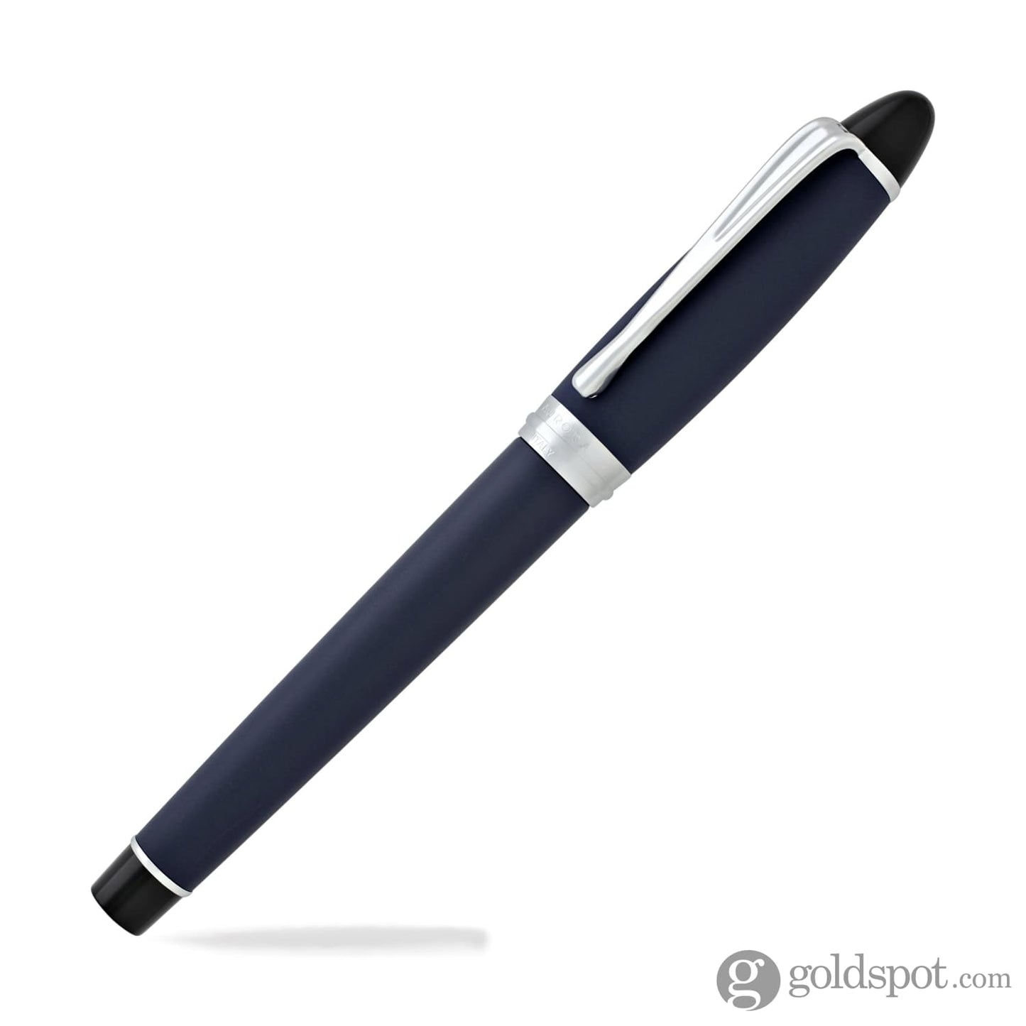 Aurora Ipsilon Satin Fountain Pen in Blue Fountain Pen