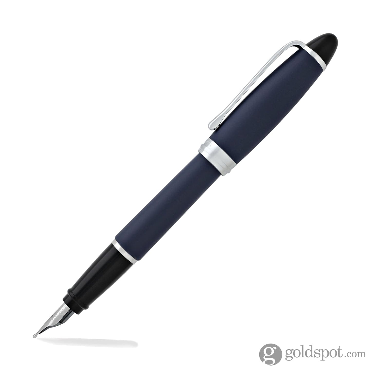 Aurora Ipsilon Satin Fountain Pen in Blue Fountain Pen