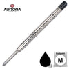 Aurora Long Life Ballpoint Pen Refill in Black Medium Ballpoint Pen Refill