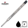 Aurora Long Life Ballpoint Pen Refill in Black Fine Ballpoint Pen Refill