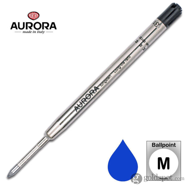 Aurora Long Life Ballpoint Pen Refill in Blue Ballpoint Pen Refill