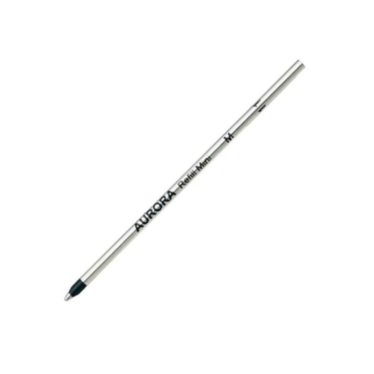Aurora Mini Ballpoint Pen Refill in Black - Medium Point Ballpoint Pen Refill