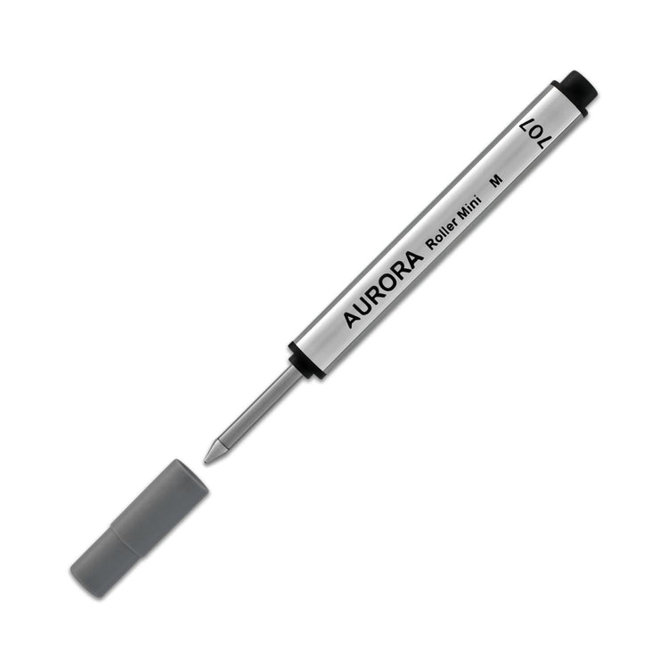 Aurora Mini Rollerball Refill in Black - Medium Point Rollerball Refill
