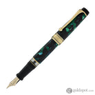 Aurora Optima Auroloide Fountain Pen in Emerald Green - 14K Gold Fountain Pen