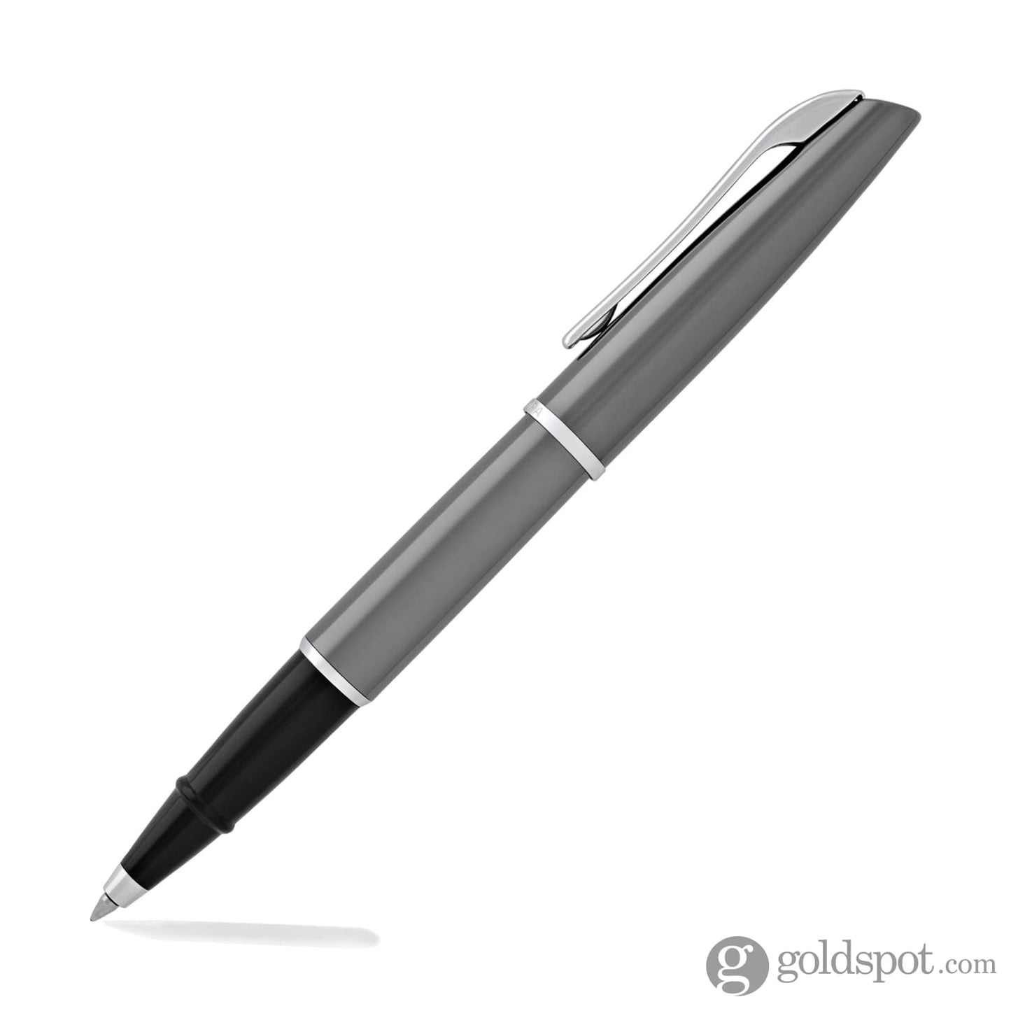 Aurora - Style Lacquer Rollerball Pen in Shiny Gun-Metal Misc