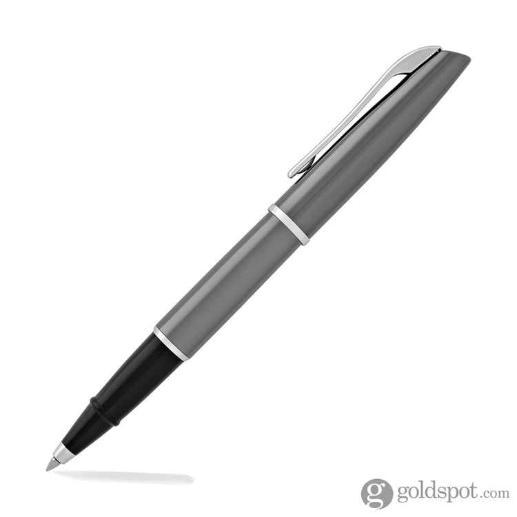 Aurora - Style Lacquer Rollerball Pen in Shiny Gun-Metal Misc