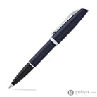 Aurora Style Resin Rollerball Pen in Blue with Chrome Trim Rollerball Pen