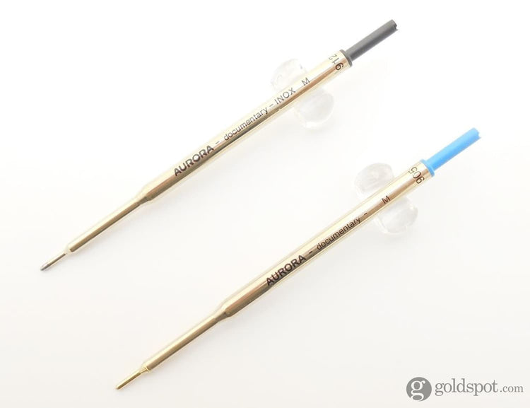 Aurora Wagon Ballpoint Pen Refill in Black - Medium Point Ballpoint Pen Refill
