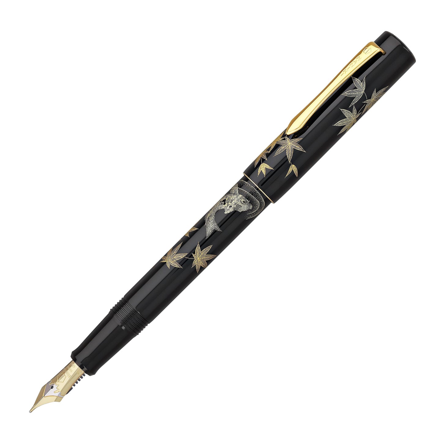 Namiki Chinkin Fountain Pen in Kinshu - 18K Gold Fountain Pen