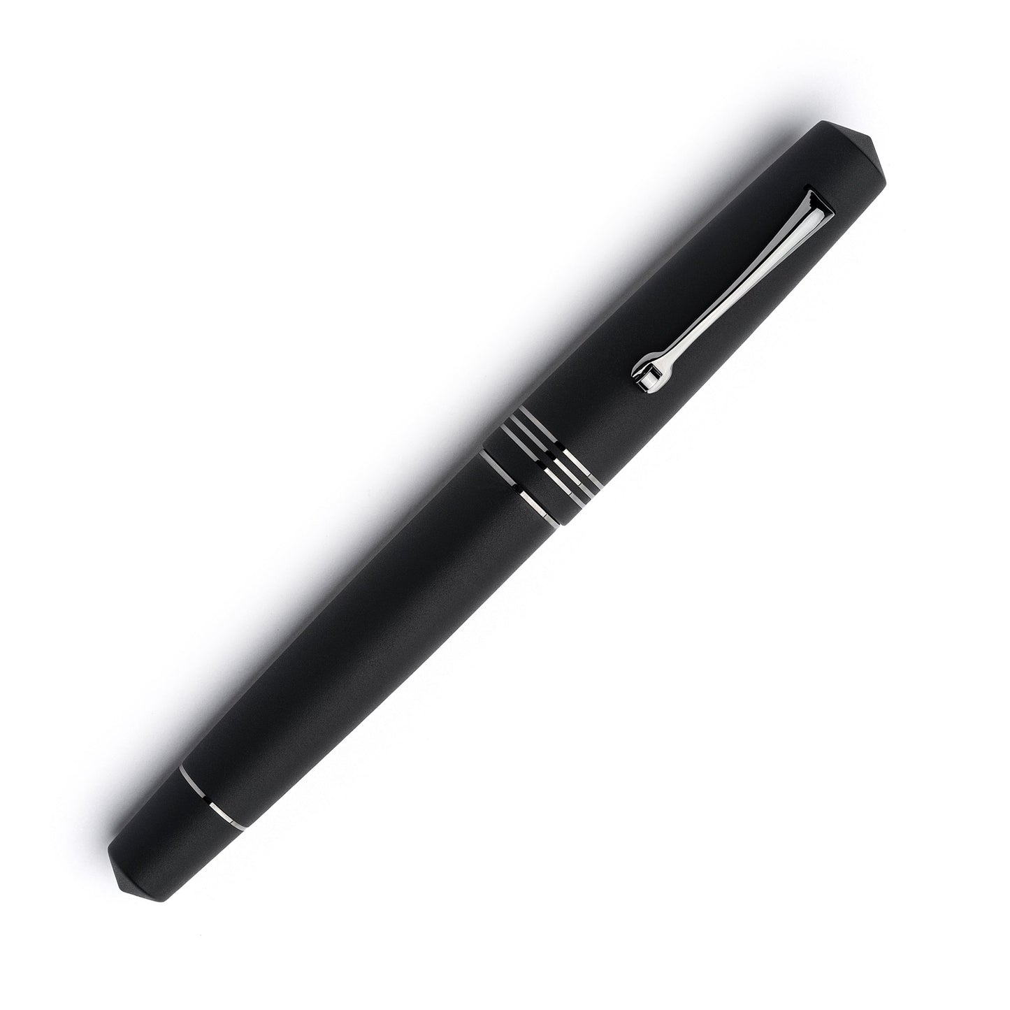Leonardo Momento Zero Fountain Pen in Satin Black Fountain Pen