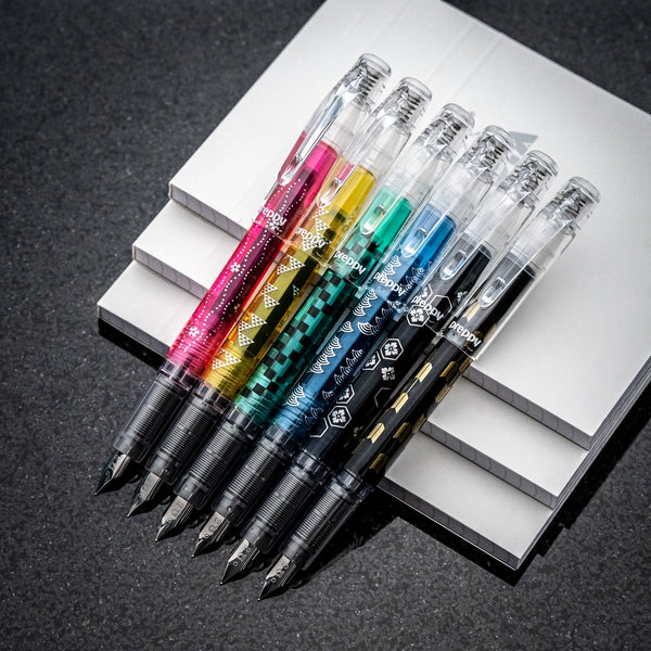 Platinum Preppy WA The 2nd Fountain Pen Set in 6 Color Set Fountain Pen