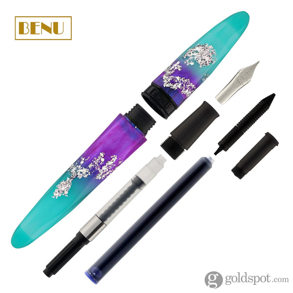 Benu Briolette Fountain Pen in Luminous Dream Fountain Pen