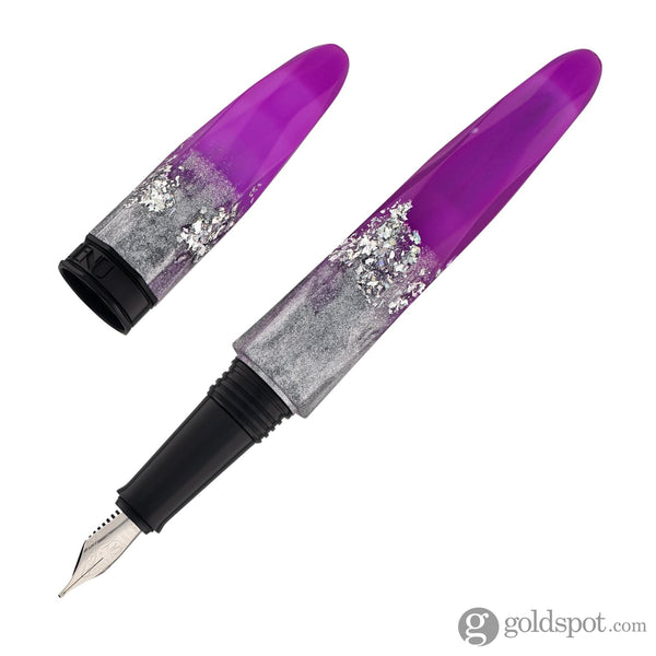 Benu Briolette Fountain Pen in Luminous Mauve Fountain Pen