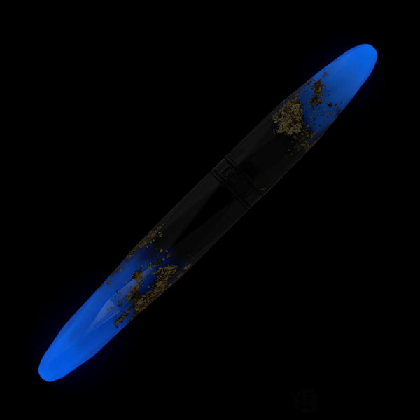 Benu Briolette Fountain Pen in Luminous Sapphire Fountain Pen