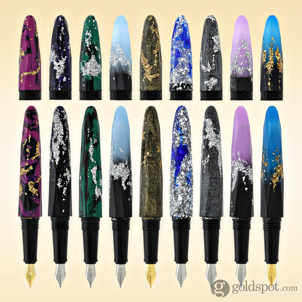 Benu Briolette Fountain Pen in Luminous Sapphire Fountain Pen