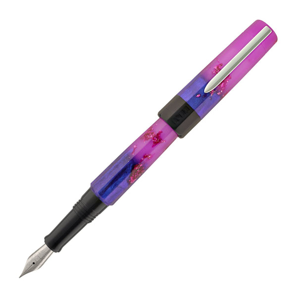 Benu Euphoria Fountain Pen in Love Story (Lavender Blue Glow) Fountain Pen