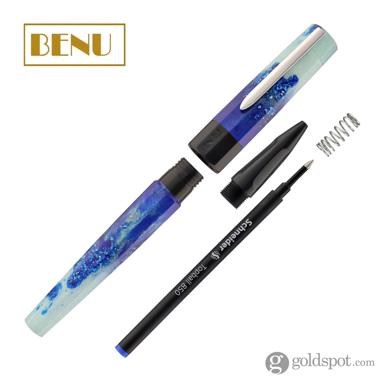 Benu Euphoria Rollerball Pen in Big Wave Rollerball Pen
