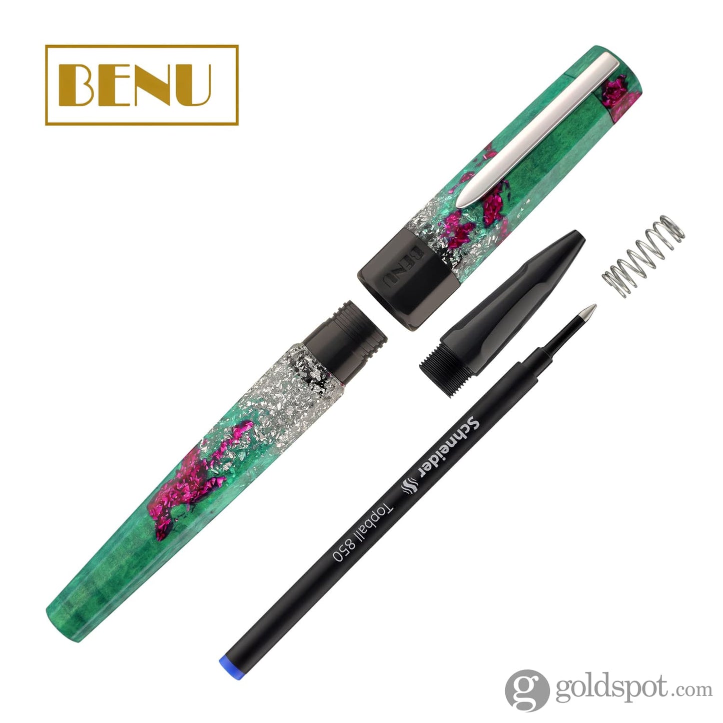 Benu Euphoria Rollerball Pen in Pink Guava Rollerball Pen