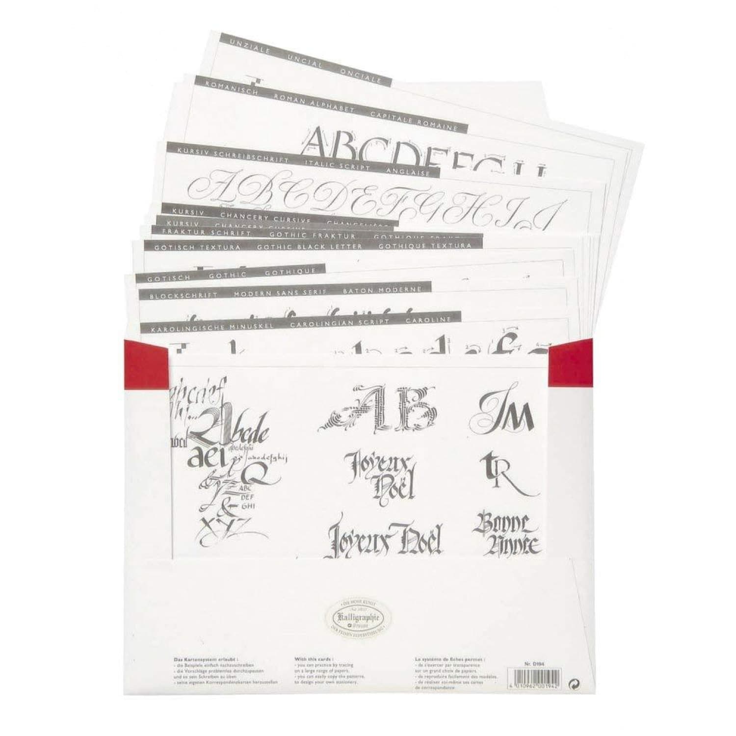 Calligraphy Lettering Guide