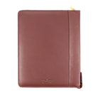 Girologio 24 Zippered Pen Case in Antique Brown Cases