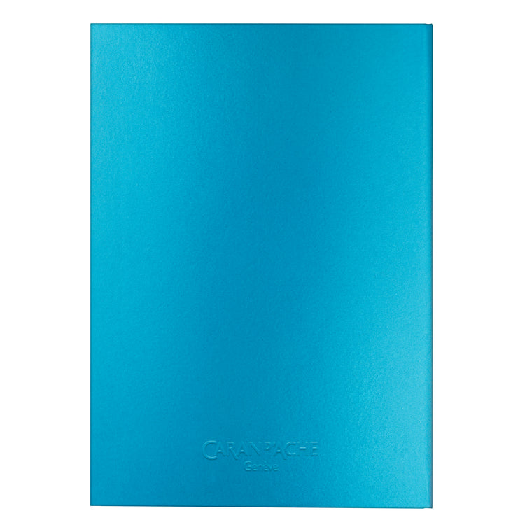 Caran d’Ache COLORMAT-X Lined Notebook in Turquoise - A5 Notebooks Journals
