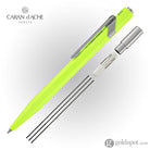Caran d’Ache 844 Metal Collection Mechanical Pencil in Fluorescent Yellow - 0.7mm Mechanical Pencil