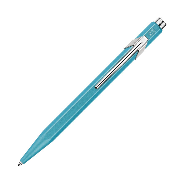 Caran d’Ache 849 COLORMAT-X Ballpoint Pen in Turquoise Ballpoint Pen