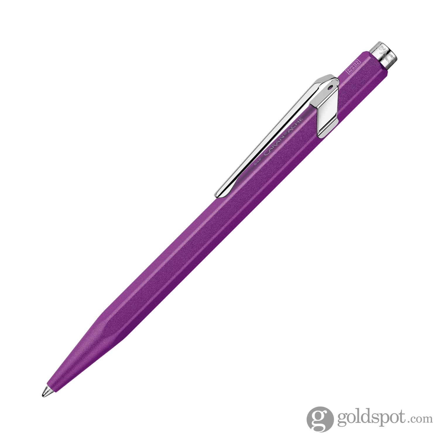 Goldspot　Pen　849　Pens　COLORMAT-X　in　Ballpoint　Violet　Caran　d'Ache