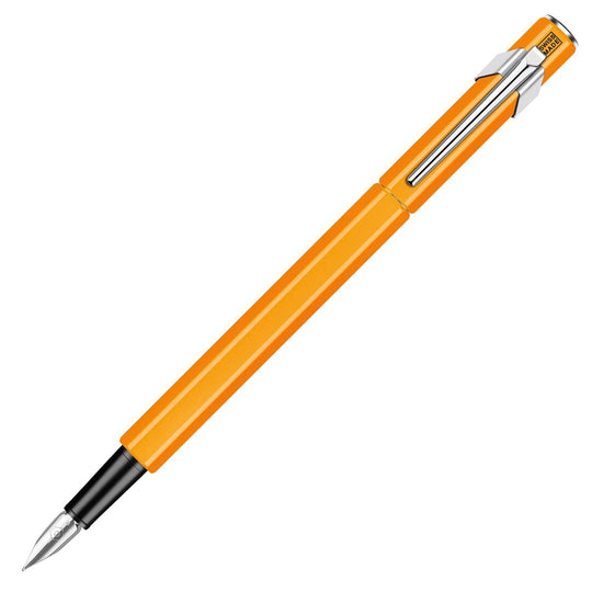 Caran d'Ache 849 Fountain Pen in Fluorescent Orange