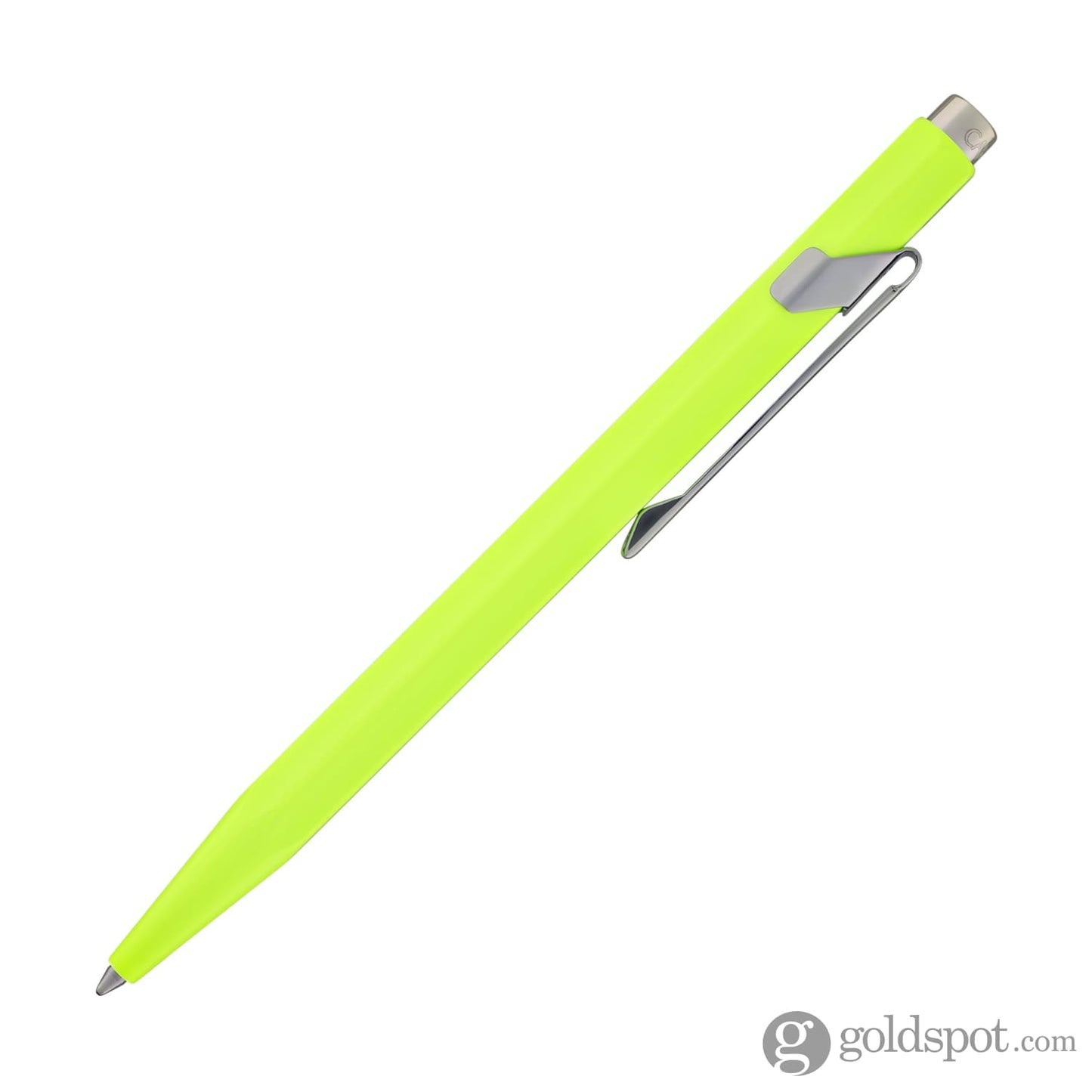 Caran d’Ache 849 Metal Collection Ballpoint Pen in Fluorescent Yellow Ballpoint Pen