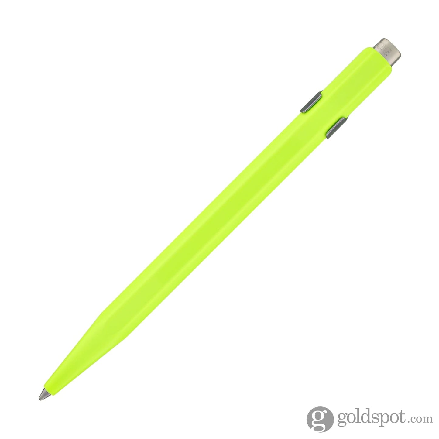 Caran d’Ache 849 Metal Collection Ballpoint Pen in Fluorescent Yellow Ballpoint Pen