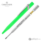 Caran d’Ache 849 Metal Collection Ballpoint Pen in Fluorescent Yellow/Green Ballpoint Pen