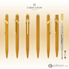 Caran d’Ache 849 Metal Collection Ballpoint Pen in Goldbar Ballpoint Pen