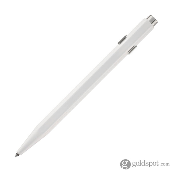 Caran d’Ache 849 Metal Collection Ballpoint Pen in White Ballpoint Pen