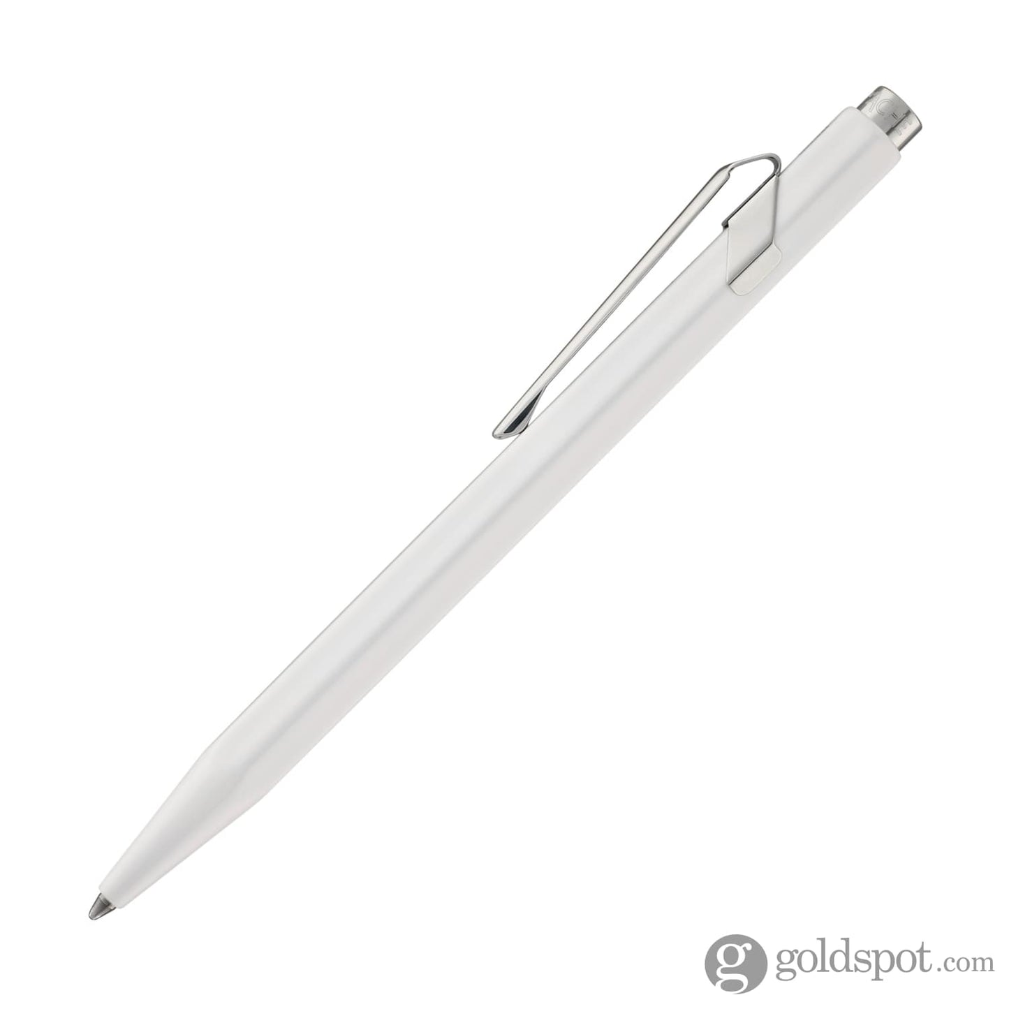 Caran d’Ache 849 Metal Collection Ballpoint Pen in White Ballpoint Pen
